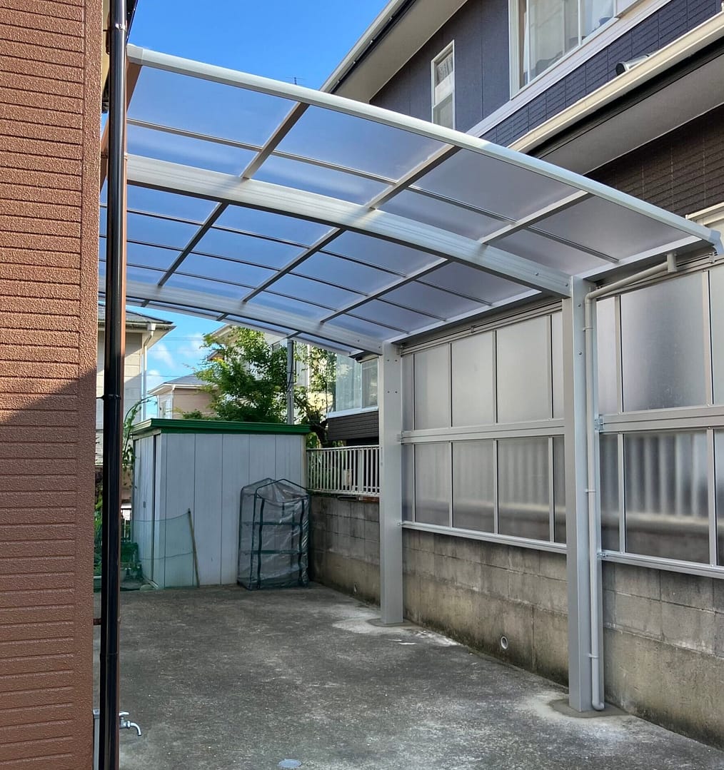 鹿児島市　カーポート取付工事