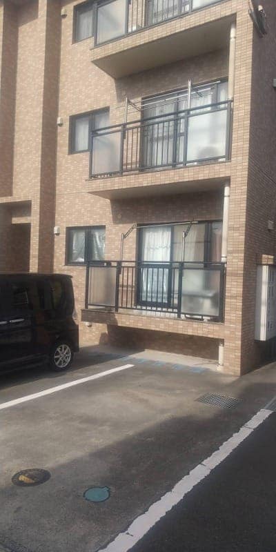 鹿児島市　ベランダの手摺　取替工事