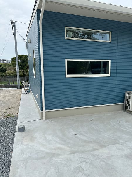 外構工事(コンクリート･フェンス･テラス屋根･リウッドデッキ】