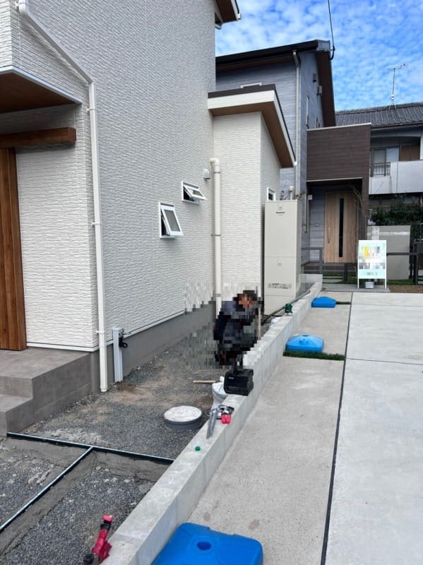 サイクルポート（家庭用駐輪場）　設置工事