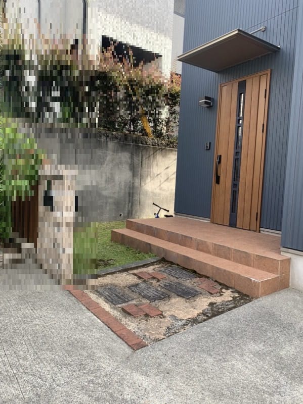 鹿児島市　宅配ボックス　設置工事