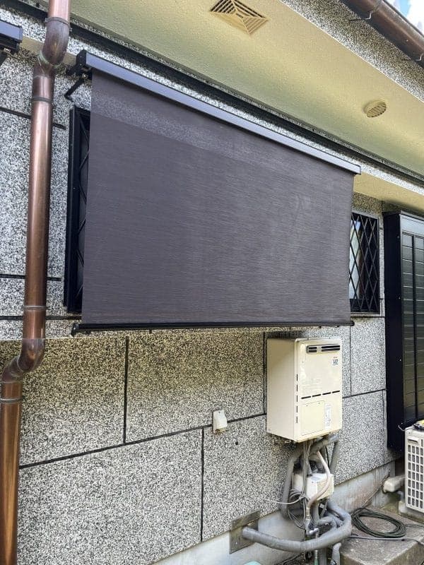 鹿児島市　すだれ設置工事