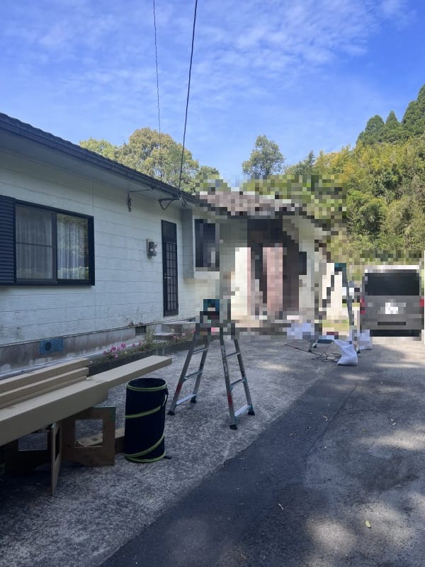 鹿児島市　カーポート工事