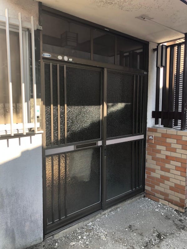 姶良市　N様邸 　玄関引戸のリフォーム