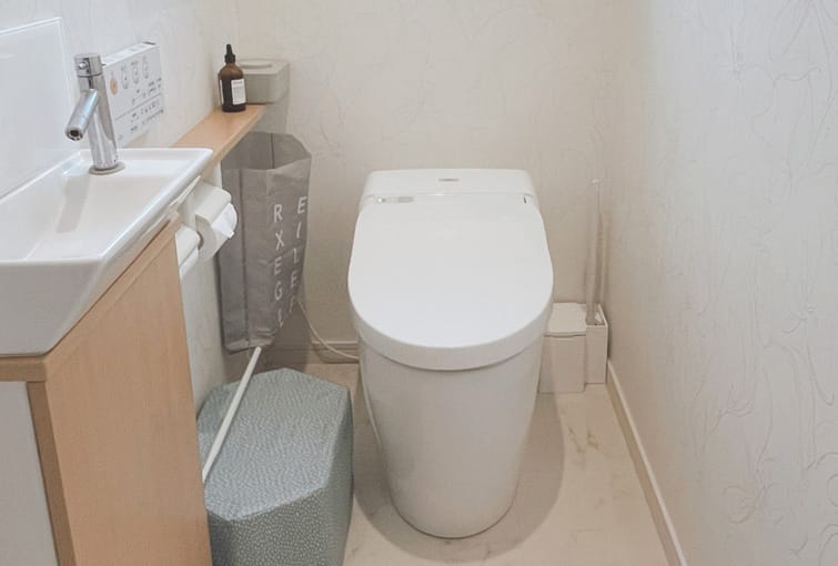 手洗い器・収納の追加
