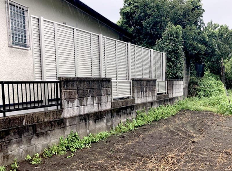 指宿市　Y様邸　フェンス施工