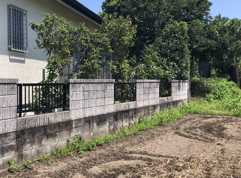 指宿市　Y様邸　フェンス施工