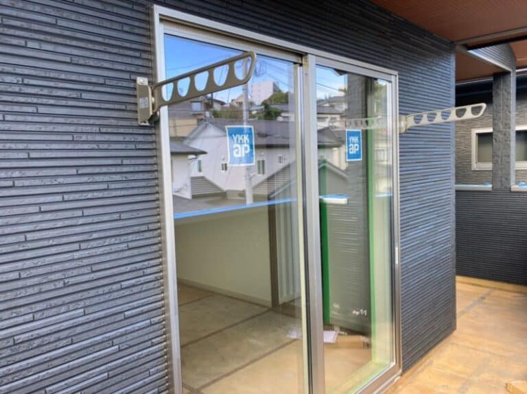 鹿児島市　物干し取付工事