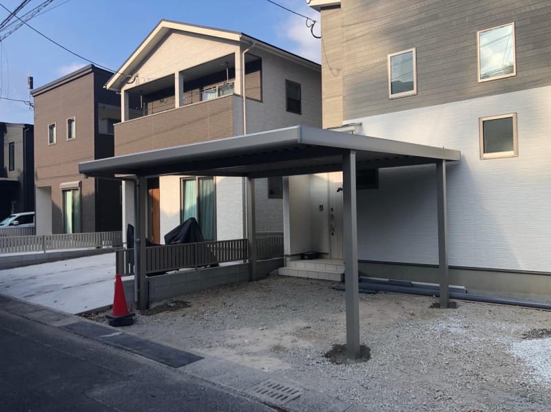 鹿児島市 Y様邸 カーポート工事