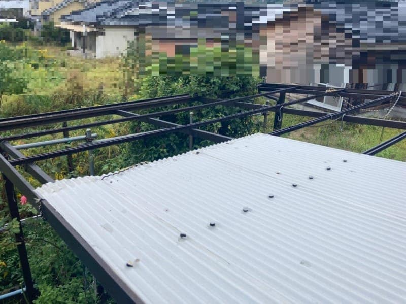鹿児島市　台風災害による補修工事