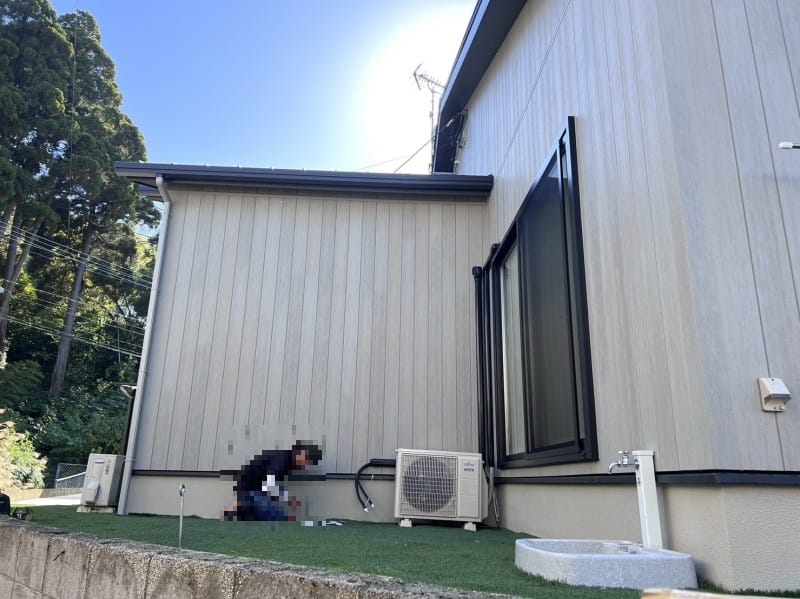 鹿児島市　テラス屋根設置工事