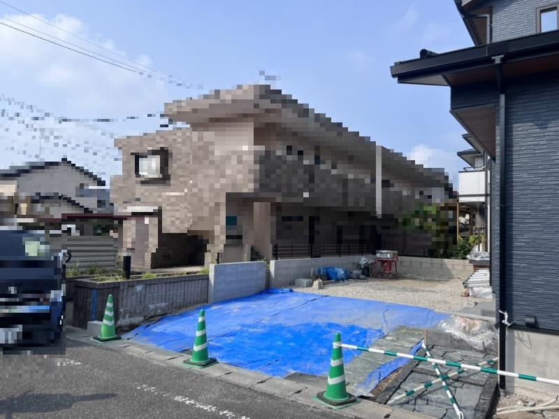 鹿児島市　カーポート・ポスト設置工事