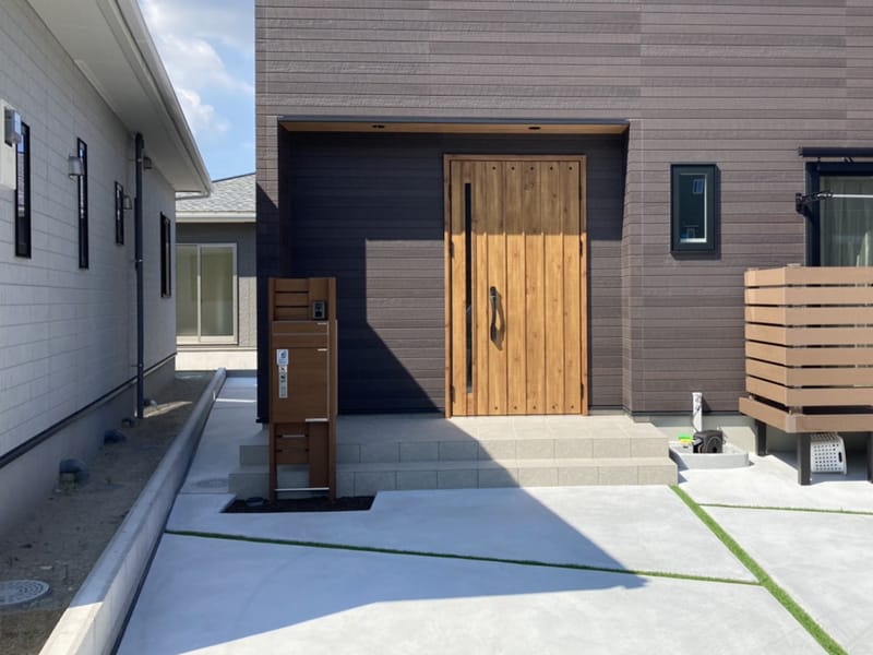 鹿児島市　S様邸　ポストユニット施工