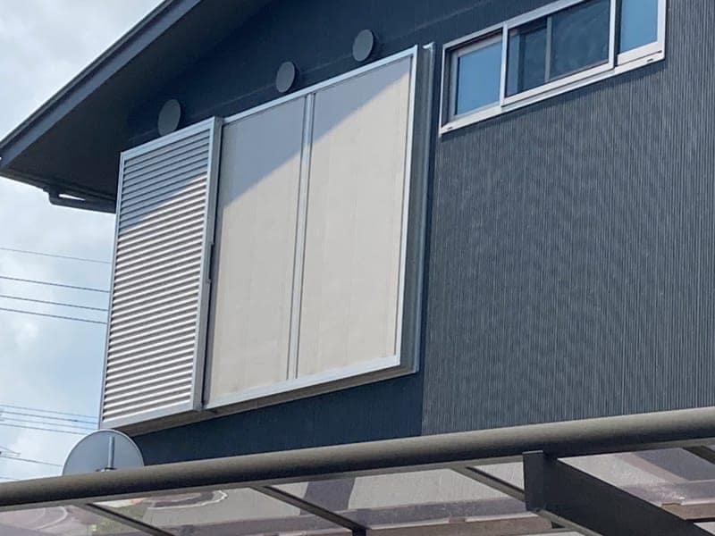 鹿児島市　N様邸　雨戸施工