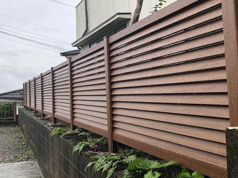 鹿児島市　S様邸　フェンス施工