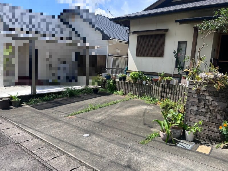 鹿児島市　カーポート工事