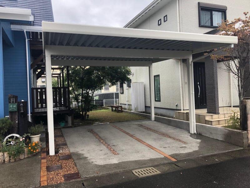 鹿児島県姶良市 M様邸 カーポート設置工事