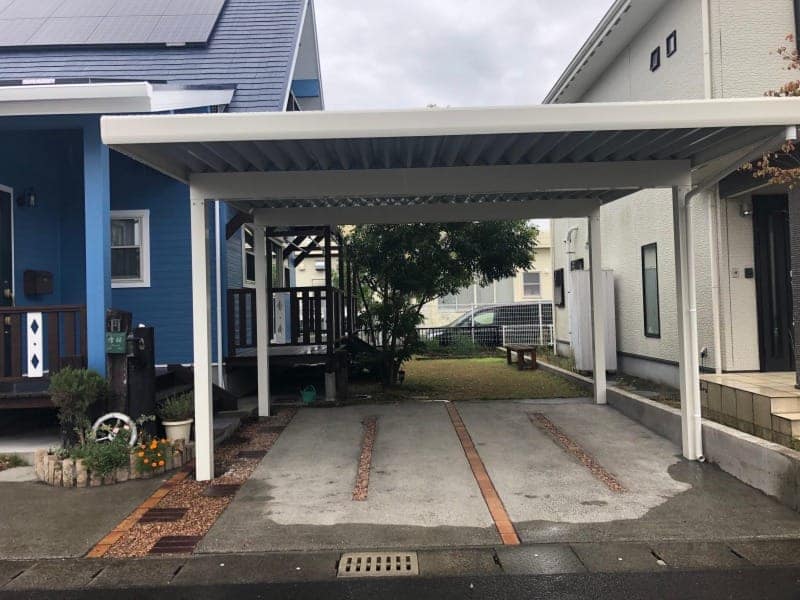 鹿児島県姶良市 M様邸 カーポート設置工事