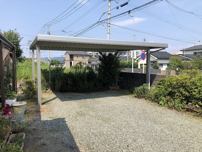 姶良市　S様邸　カーポート施工