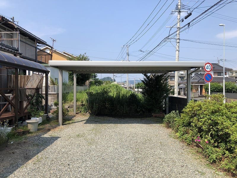 姶良市　S様邸　カーポート施工