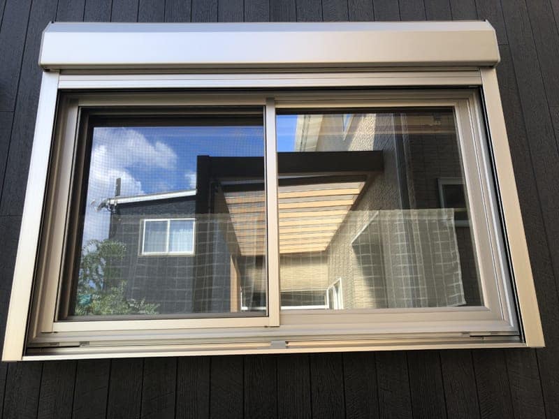 鹿児島市　K様邸　シャッター施工