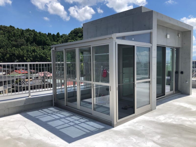 鹿児島市　Ｋ邸　テラス囲い（サンルーム）設置