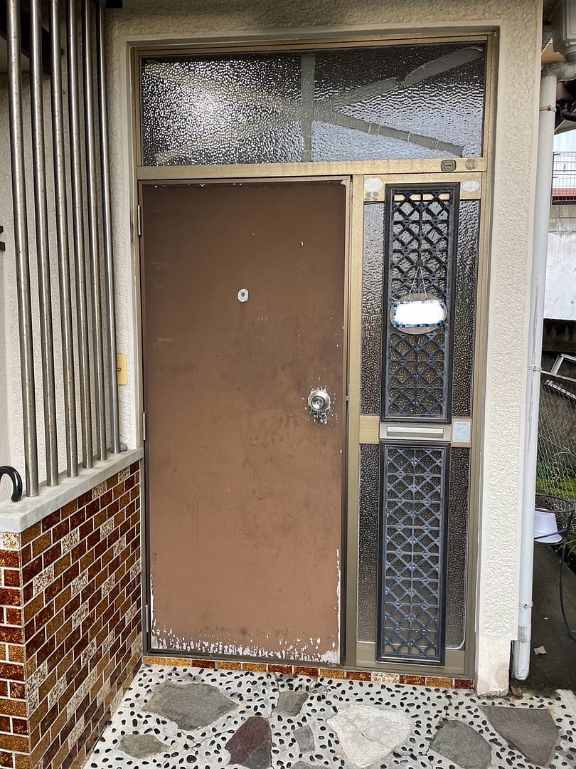 鹿児島　玄関ドアリフォーム工事